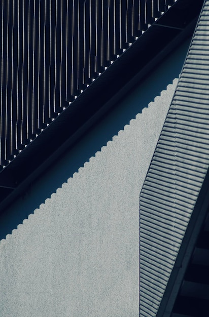Low angle view of staircase in building