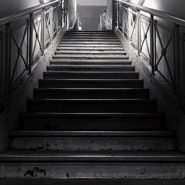 Low angle view of staircase