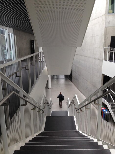 Low angle view of staircase