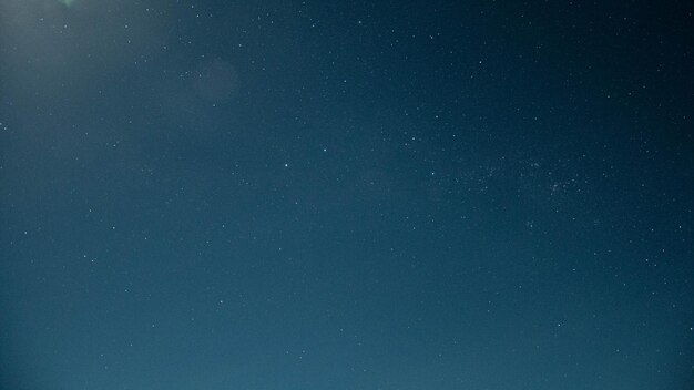 Low angle view of star field at night