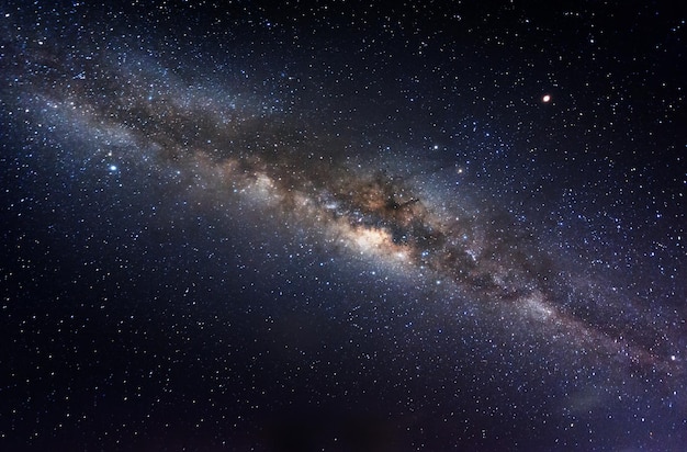 Low angle view of star field