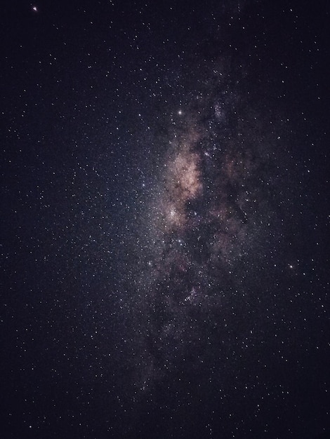 Low angle view of stars in sky