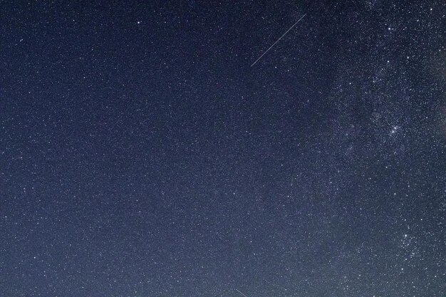 Low angle view of stars in sky