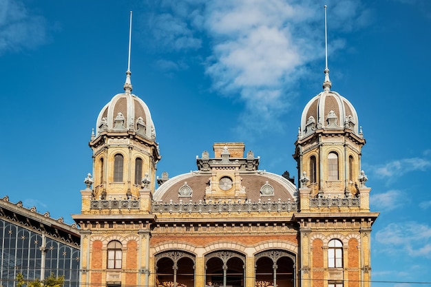 Low angle view of a station building in budapest