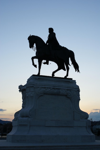 Low angle view of statue