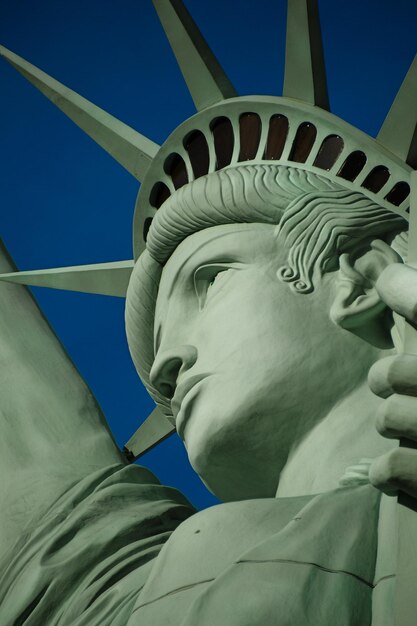 Low angle view of statue