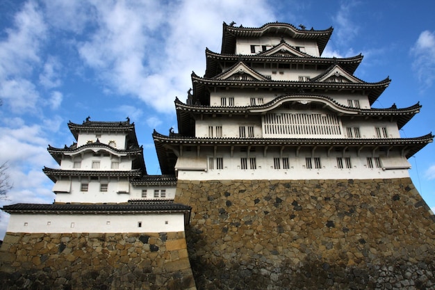 Photo low angle view of temple against sky