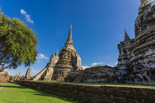 Low angle view of temple building against sky