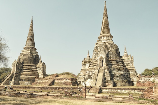 Photo low angle view of temple