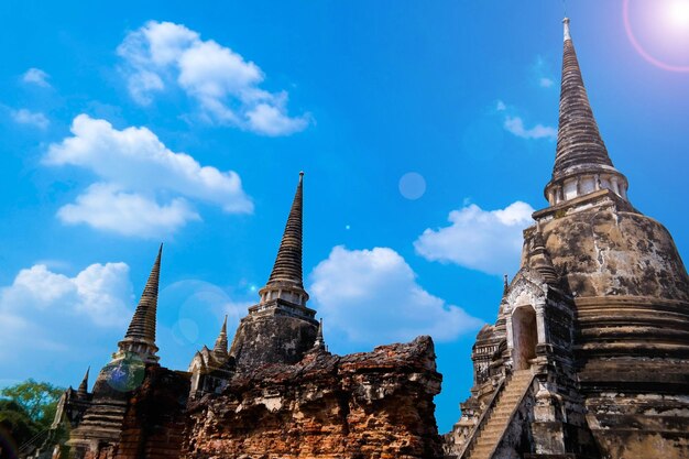 Low angle view of a temple