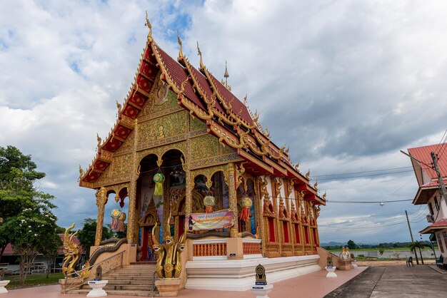 Low angle view of traditional building against sky