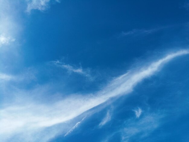 Low angle view of vapor trail in sky