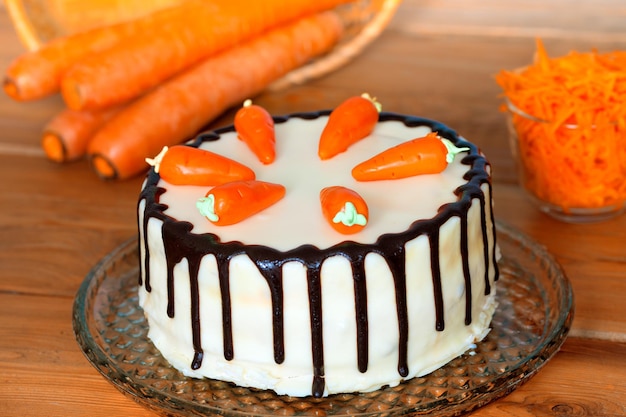 Low fat carrot cake