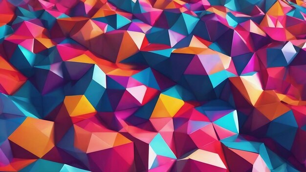 Low poly abstract background wallpaper and backdrop design