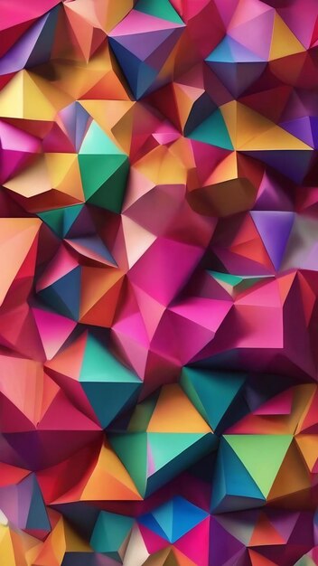 Low poly abstract textured polygonal background blurry triangle design