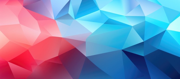 Low poly geometric design with gradient for business branding