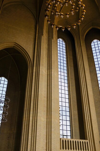 LowAngle Shot of a Concrete Ceiling Photo