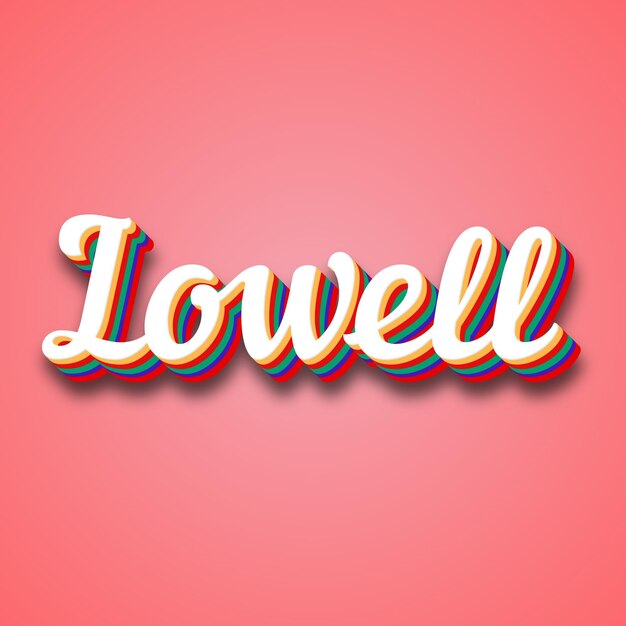 Photo lowell text effect photo image cool