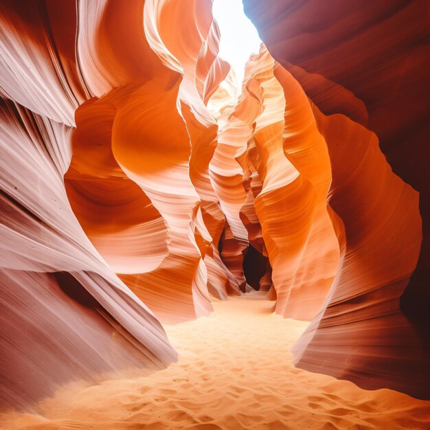 Photo lower antelope canyon usa arizona america