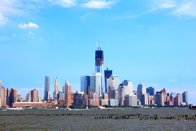 Lower Manhattan skyline