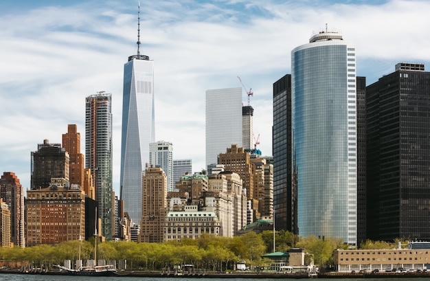 Lower Manhattan skyscrapers