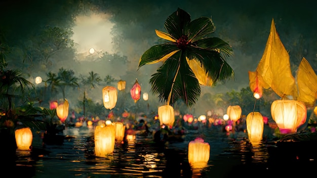 Loy Krathong festival