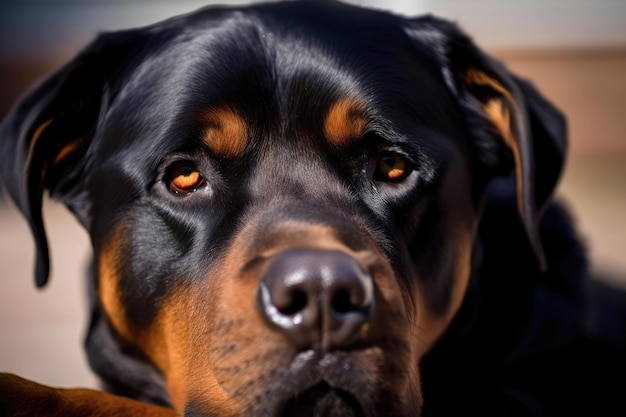 Loyal Rottweiler