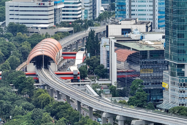 Photo lrt jakarta light rail