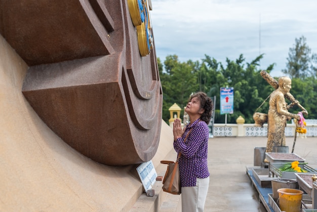 Luang Pu Thuat at Wat Huay Mongkol in Hua Hin