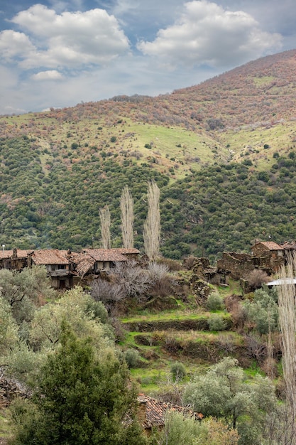 Lubbey Village abandoned old ottoman village dating back to ancient antiquity Odemis Izmir Turkey