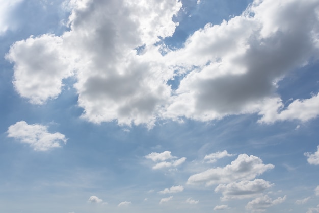 Lucht en wolken