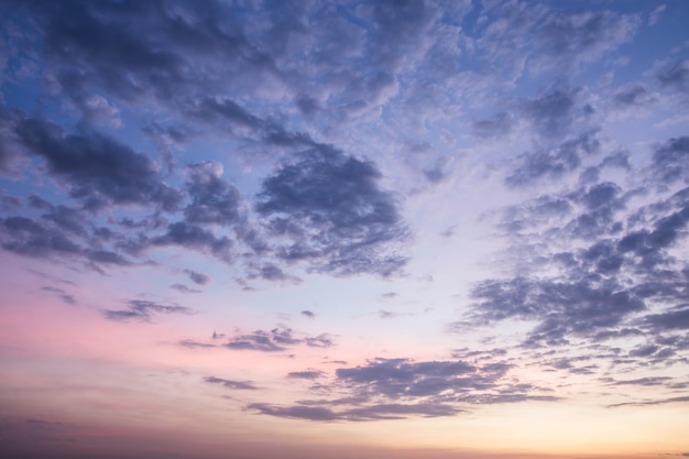 Lucht en wolken