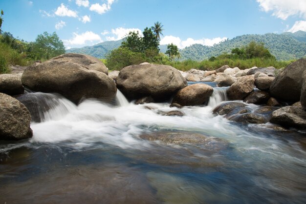 Foto lucht waterval aard