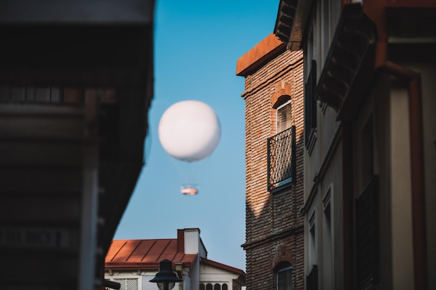 Luchtballon Uitzicht Vanuit De Oude Wijk