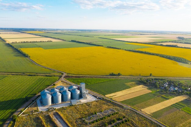 luchtbeeld graanlift