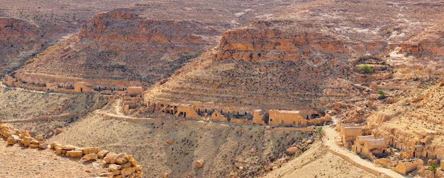 Luchtbeeld van het landschap