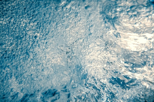Luchtbellen Onderwater Bellen Abstracte Onderwater Achtergrond