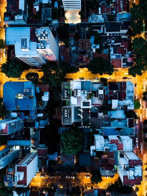 Foto luchtfoto gebouwen