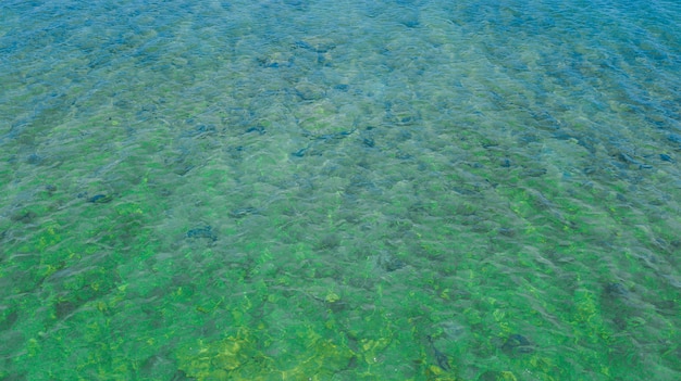 luchtfoto landschap van water Zee