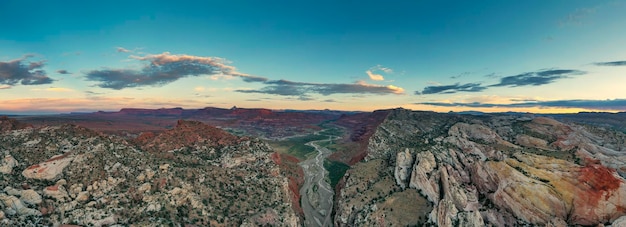 Foto luchtfoto paria canyon utah