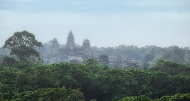 Luchtfoto van Angkor Wat