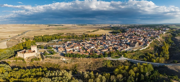 Luchtfoto van Arevalo in Avila