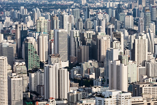 Luchtfoto van Bangkok