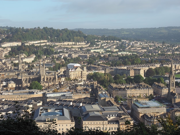 Luchtfoto van Bath