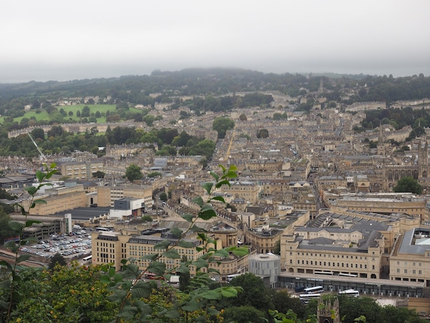 Luchtfoto van Bath