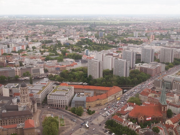 Luchtfoto van berlijn