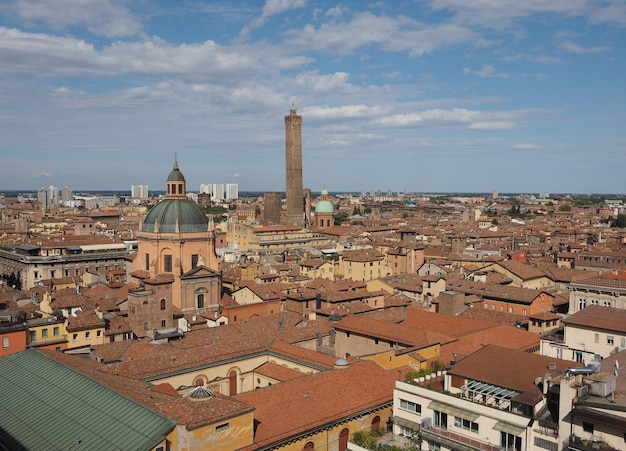 Luchtfoto van Bologna