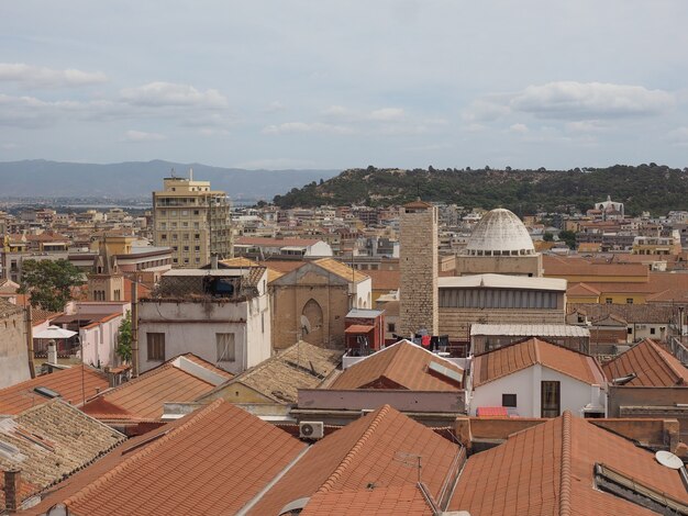 Luchtfoto van Cagliari