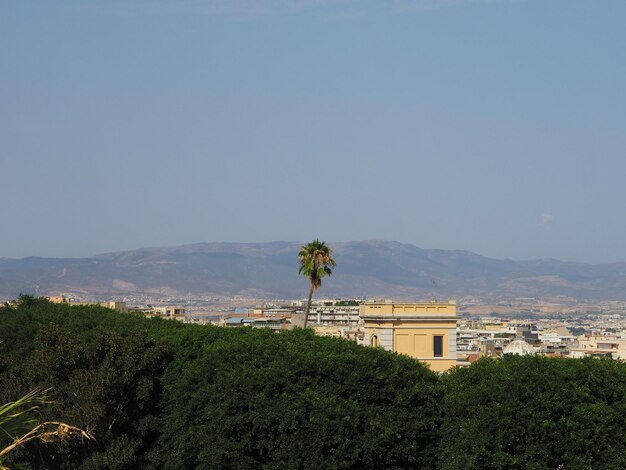 Luchtfoto van Cagliari