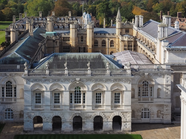 Luchtfoto van Cambridge